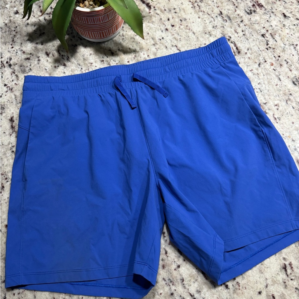Tuff Athletics Blue Men's Athletic Shorts